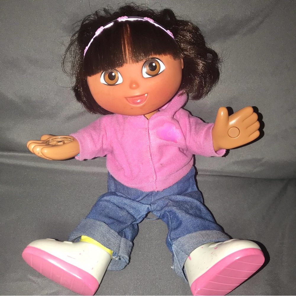 Dora The Explorer Nick Jr Magical Friends Singing Doll 2002 Works!
